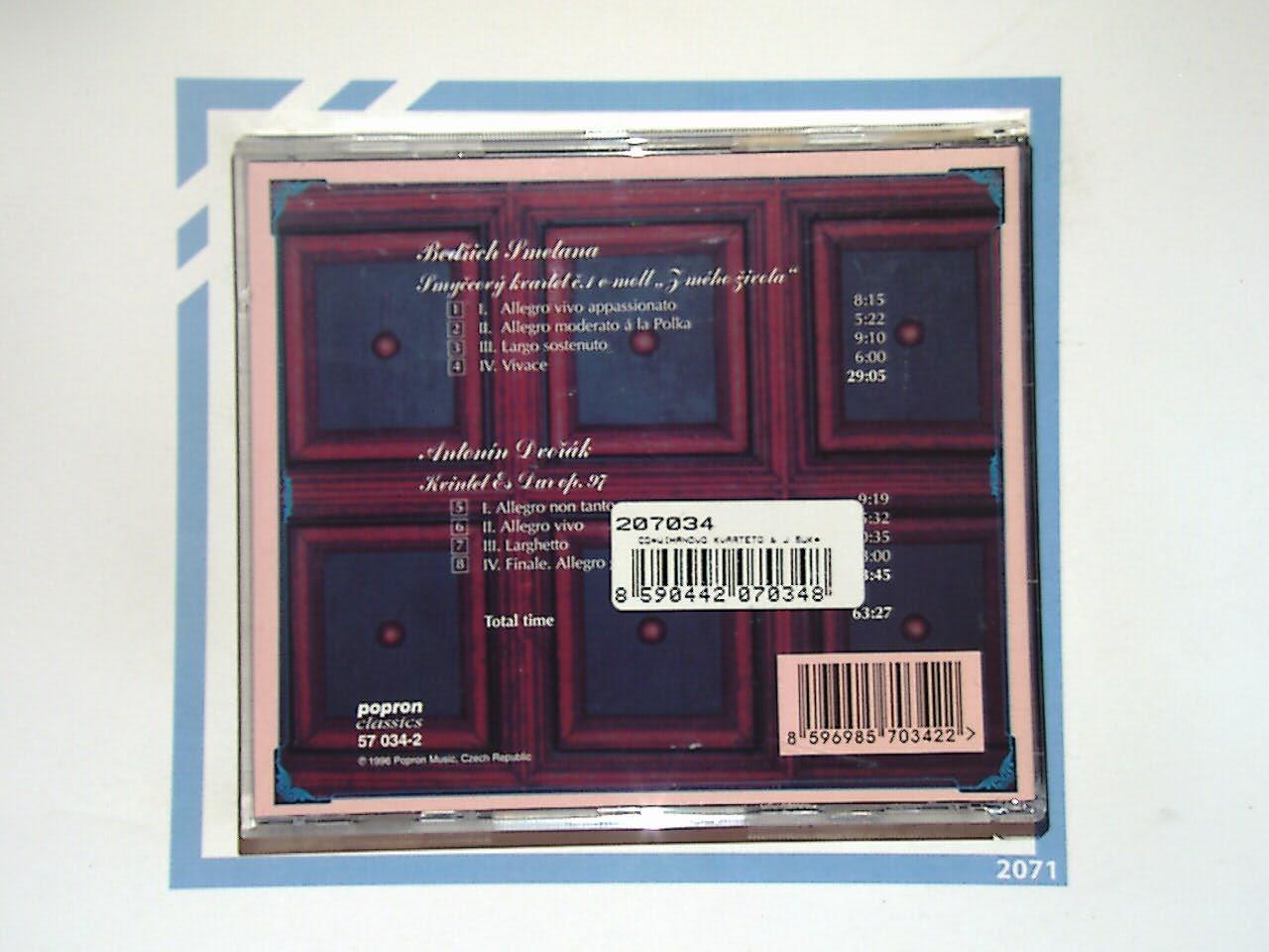 Wihanovo kvarteto String Quartet a Josef Puk Popron Classics 57 CD Mint