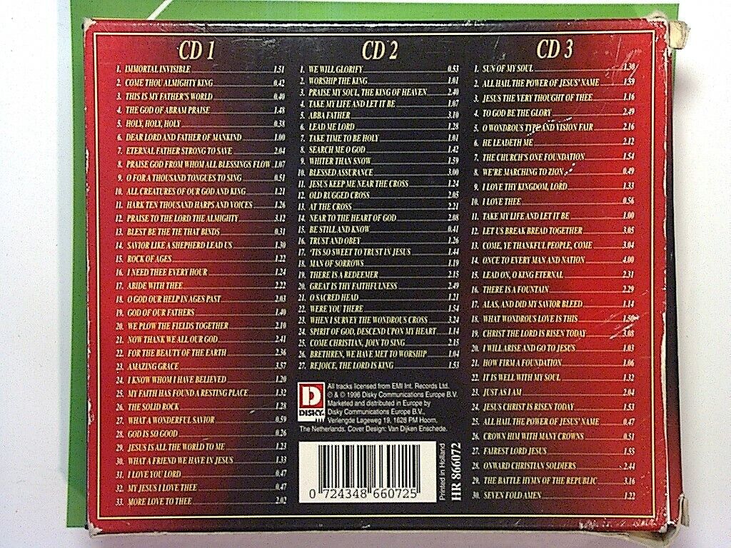 This Is my Story This Is My Song 3CD - Best Loved Hymns Mint