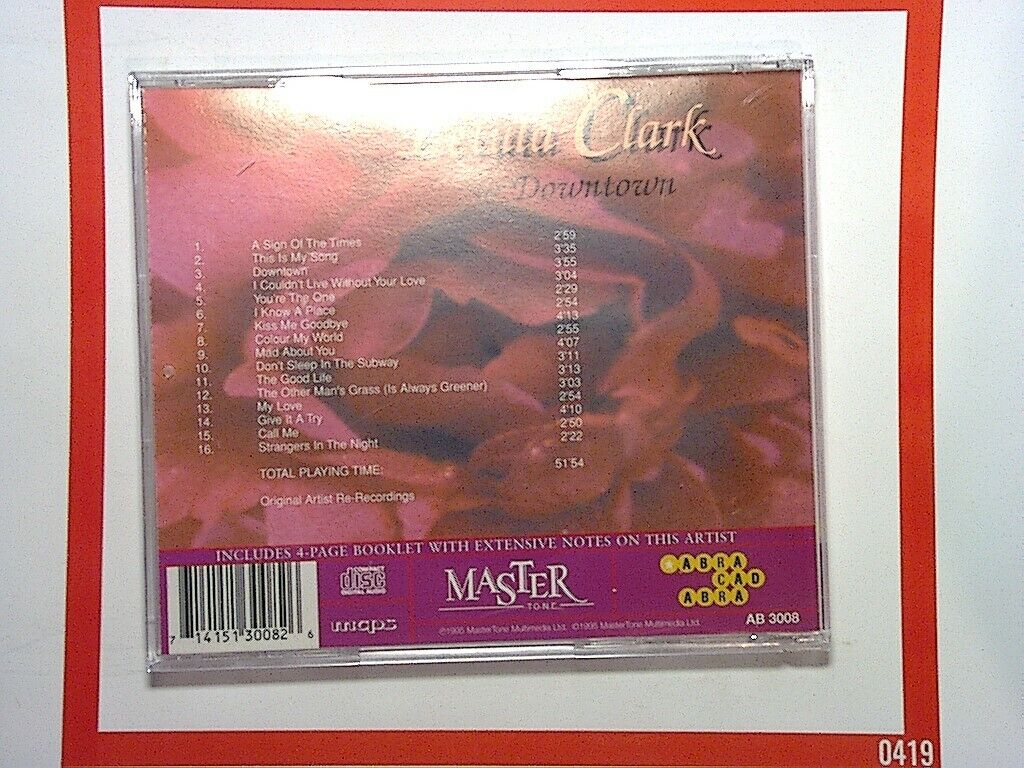 Petula Clark Downtown CD Mint