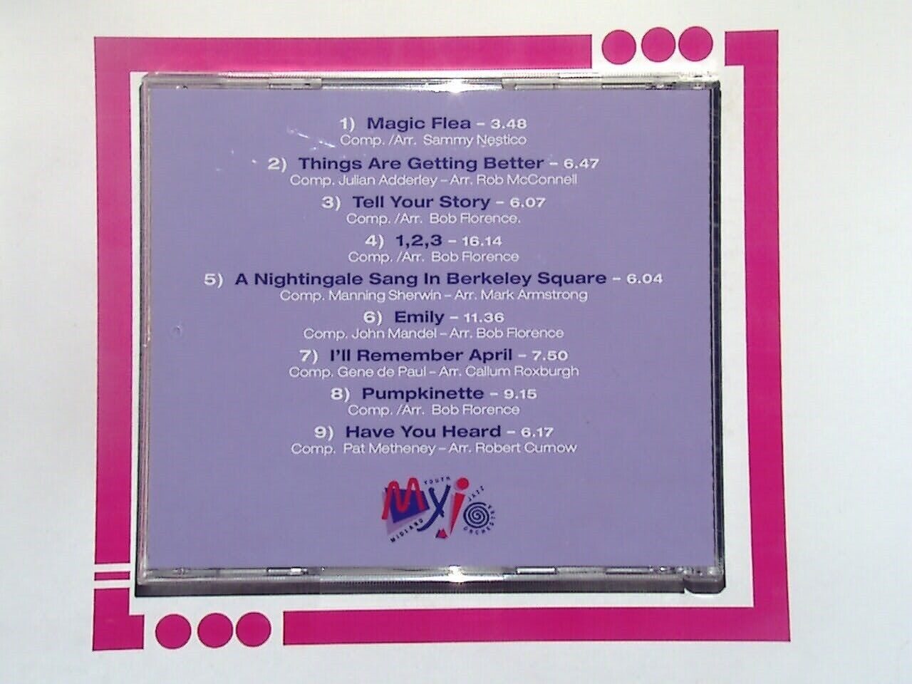 The Midland Youth Jazz Orchestra "Have You Heard" CD Nr Mint