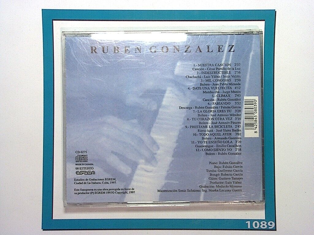 Ruben Gonzalez Indestructible CD Mint (Gift Option)*