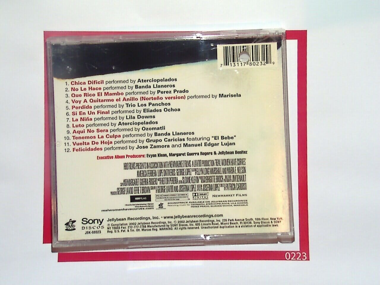 Real Women Have Curves Soundtrack CD Mint