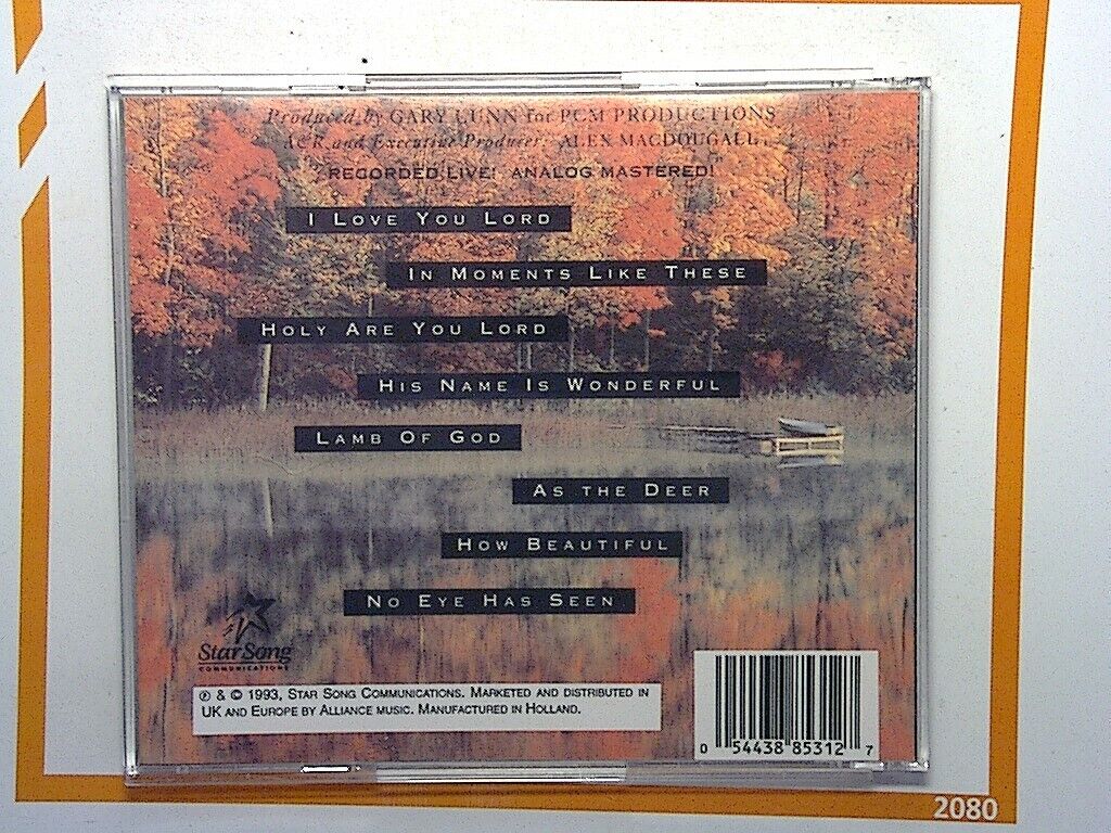Worship Alive Series I Love You Lord CD