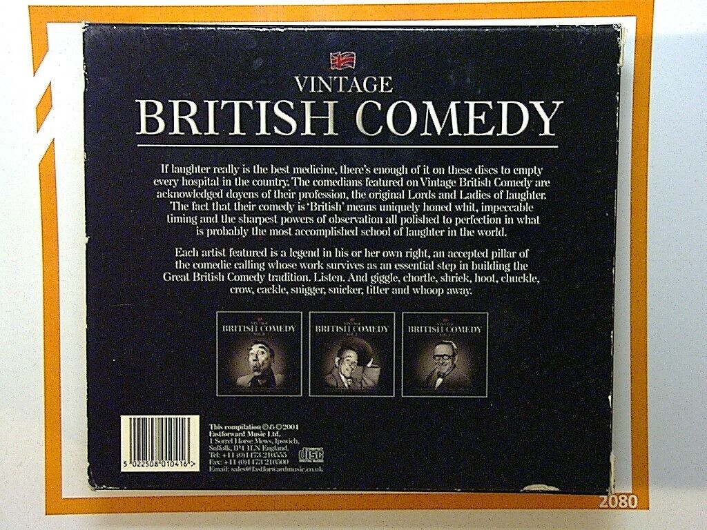 Vintage British Comedy 3CD Box Set Mint
