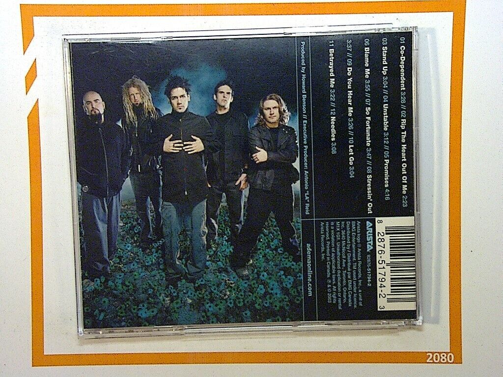 Adema Unstable CD Mint