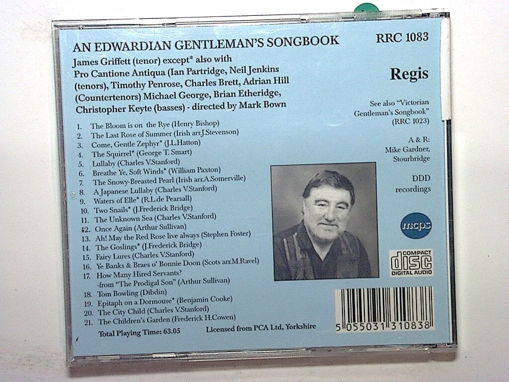 Sir Henry R Bishop An Edwardian Gentleman's Songbook Mint