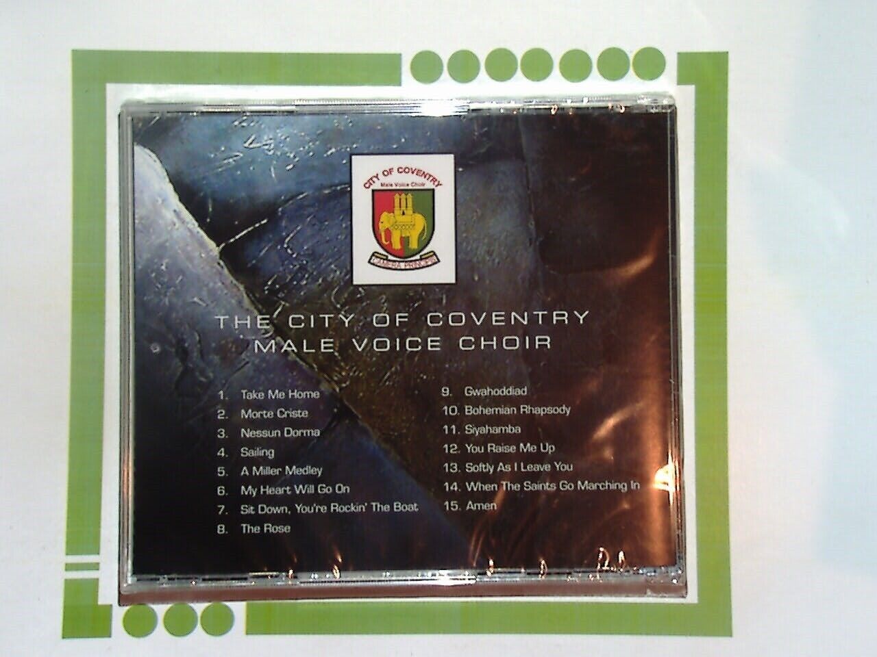 The City Of Coventry Male Voice Choir Solid As A Rock 60 Years of Song CD New