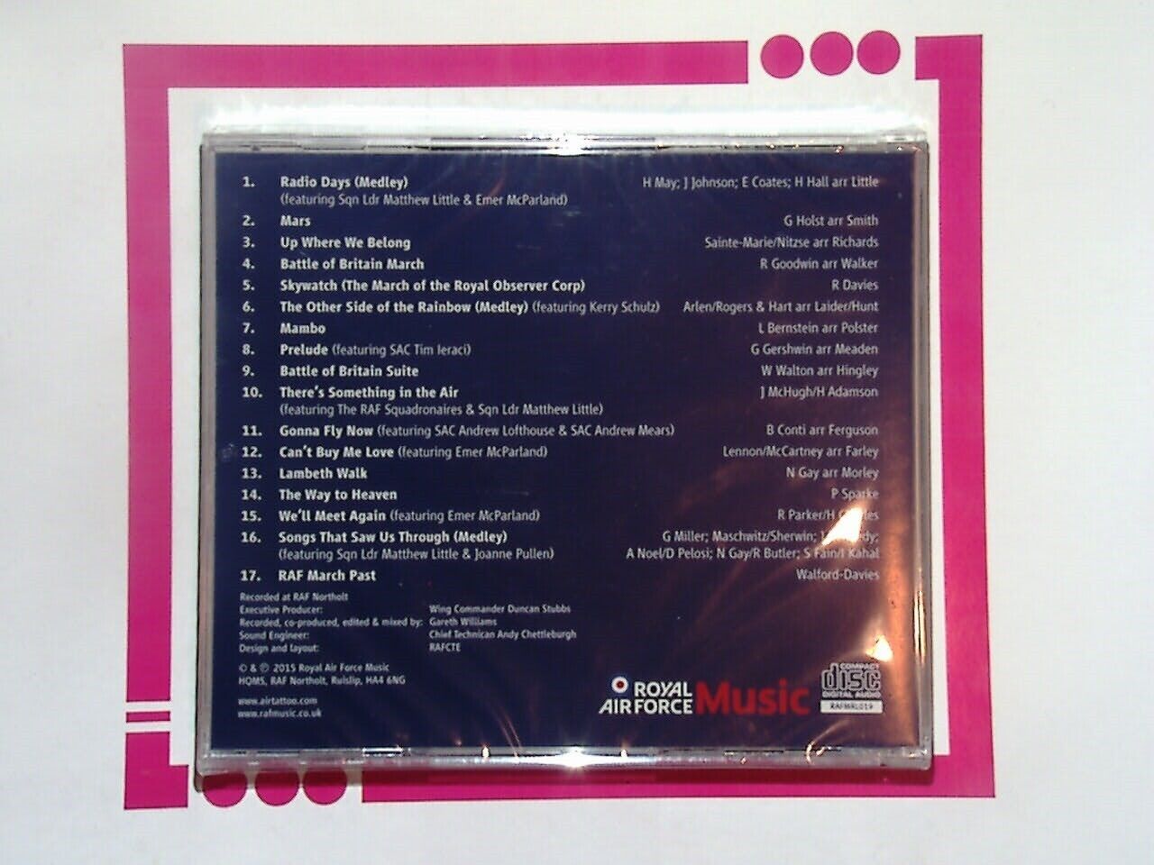 Royal Air Force In Concert A Musical tribute to the Battle of Britain CD NEW