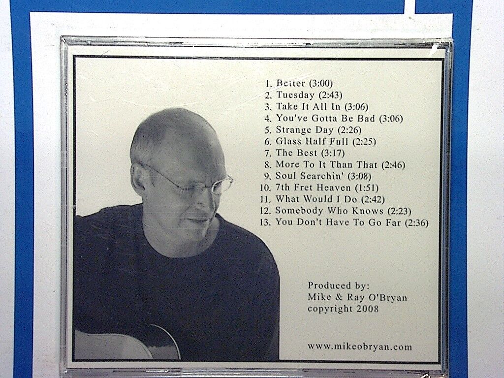 Mike O'Bryan - Better CD New & Factory Sealed