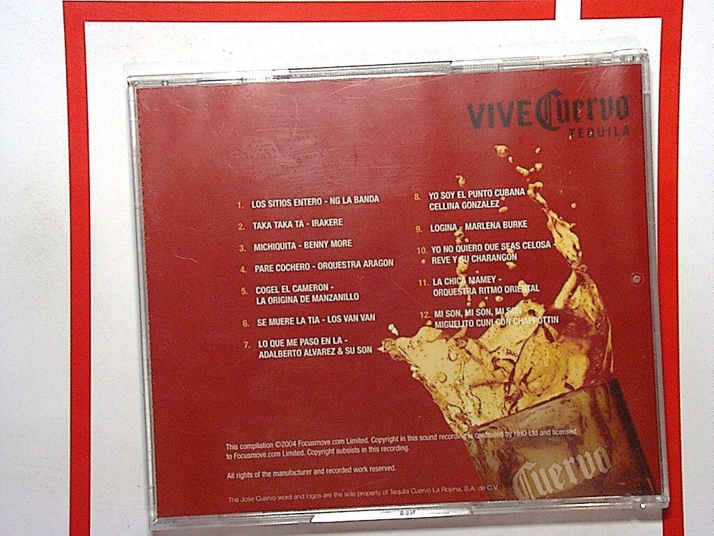 Vive Cuervo Tequila CD Fiesta de Cuervo Mint
