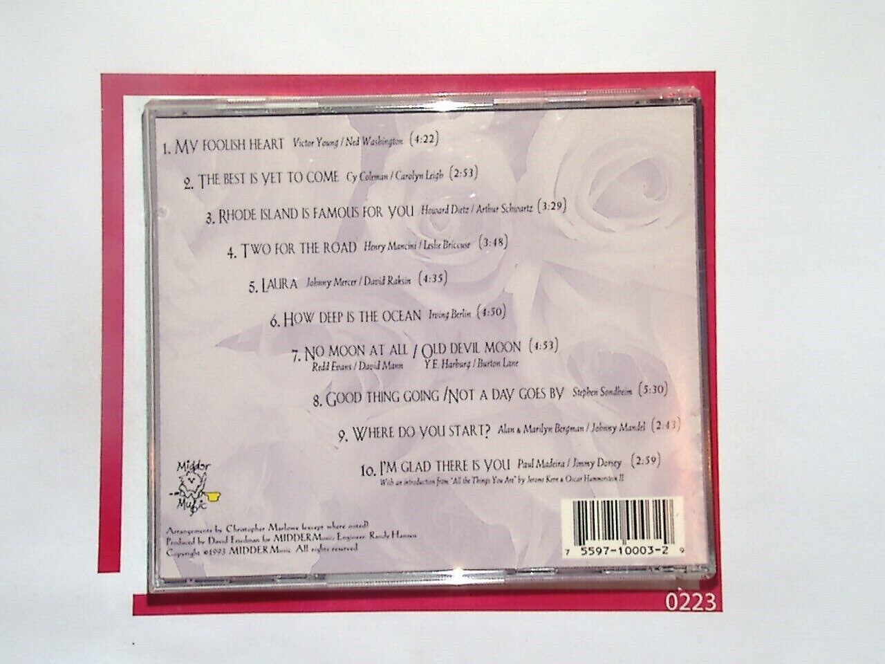 Nancy LaMott My Foolish Heart CD Mint