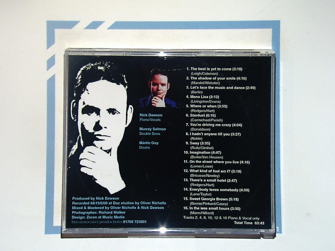 Nick Dawson Singing On A Star CD Mint