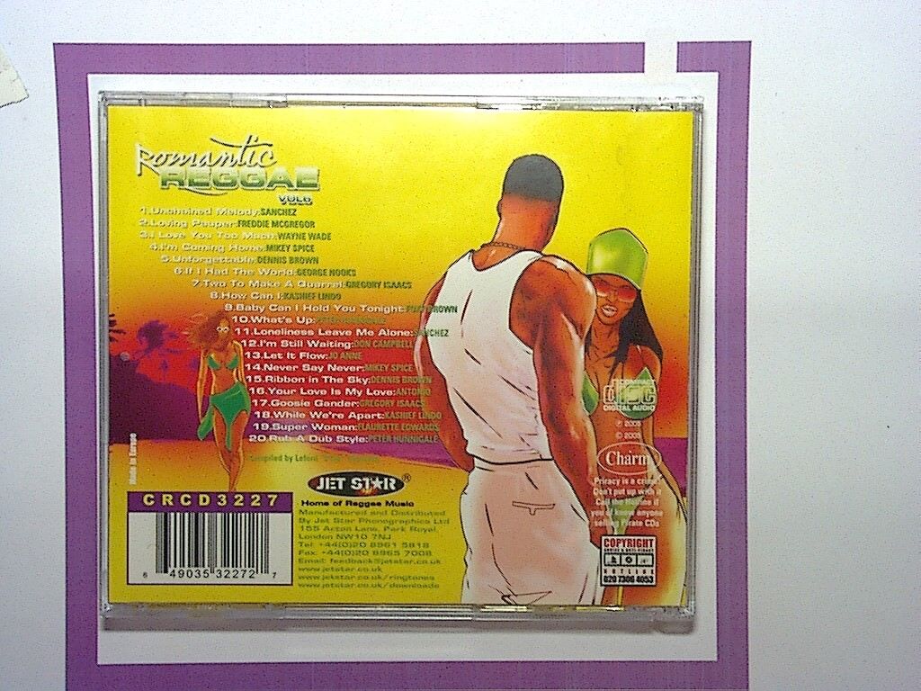 Various Artists Jet Star Romantic Reggae Vol.6 CD