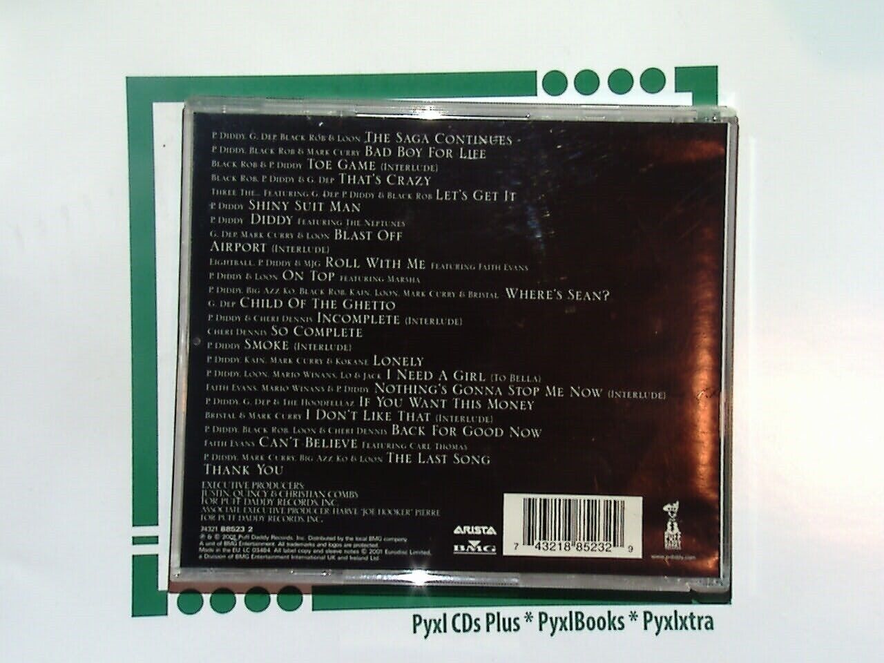 P Diddy & The Bad Boy Family - The Saga Continues... CD Nr Mint