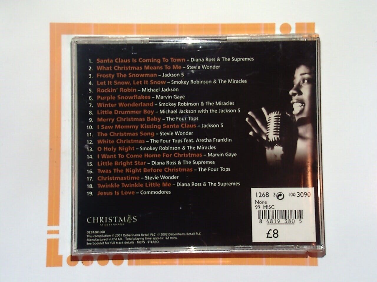 The Motown Christmas Collection CD Mint