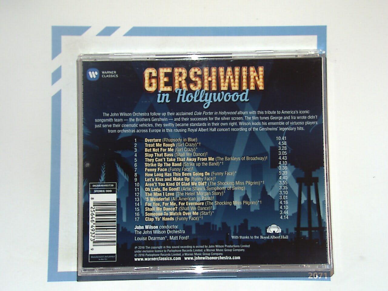The John Wilson Orchestra Gershwin in Hollywood - Live CD Mint