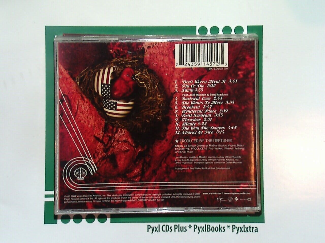 N.E.R.D - Fly Or Die CD VGC