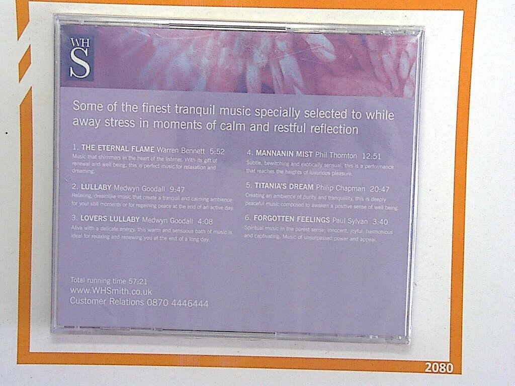 WH Smiths Tranquility CD New & factory Sealed
