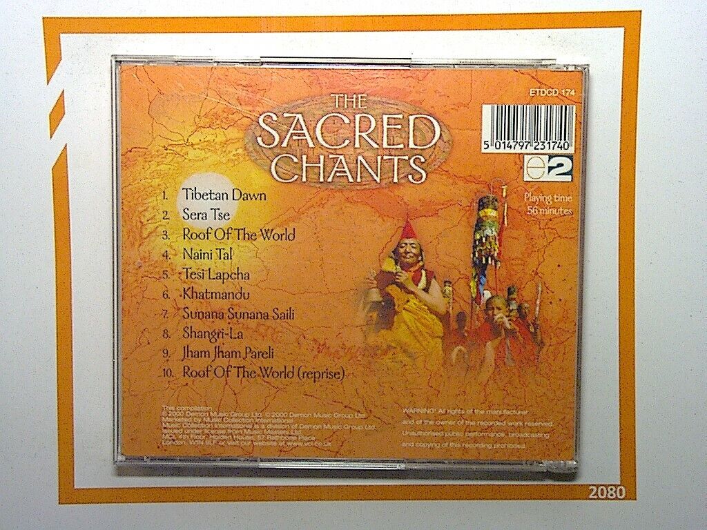 The Sacred Chants: Tibet & Nepal CD Mint