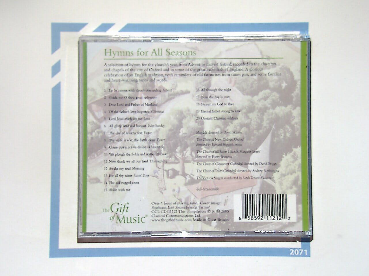 Victoria Singers	Hymns For All Seasons CD Mint