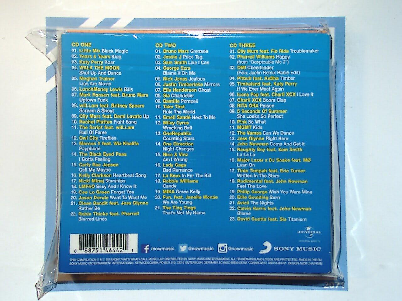 Various - Now That's What I Call Pop 3CD Mint