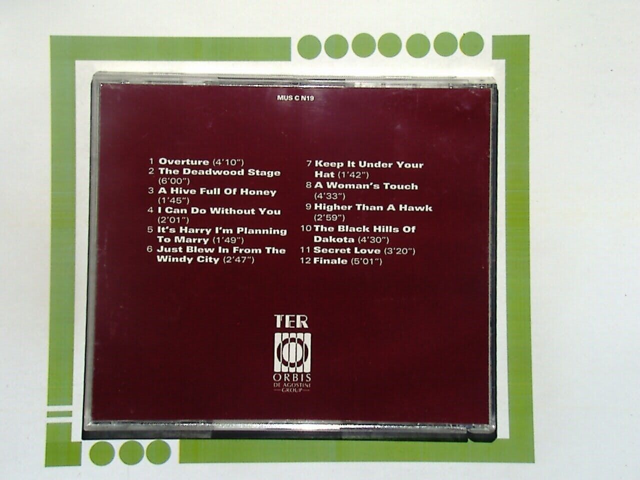 The Musicals Collection #19 Calamity Jane CD Mint