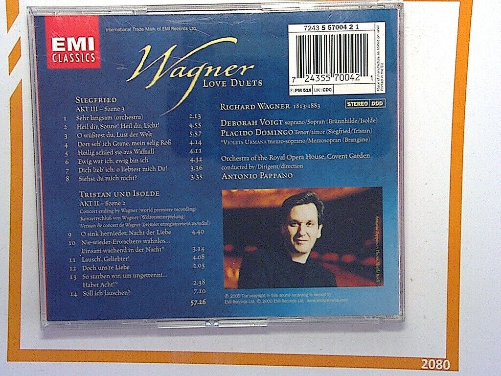 Wagner: Love Duets Tristan & Isolde Siegfried CD Mint