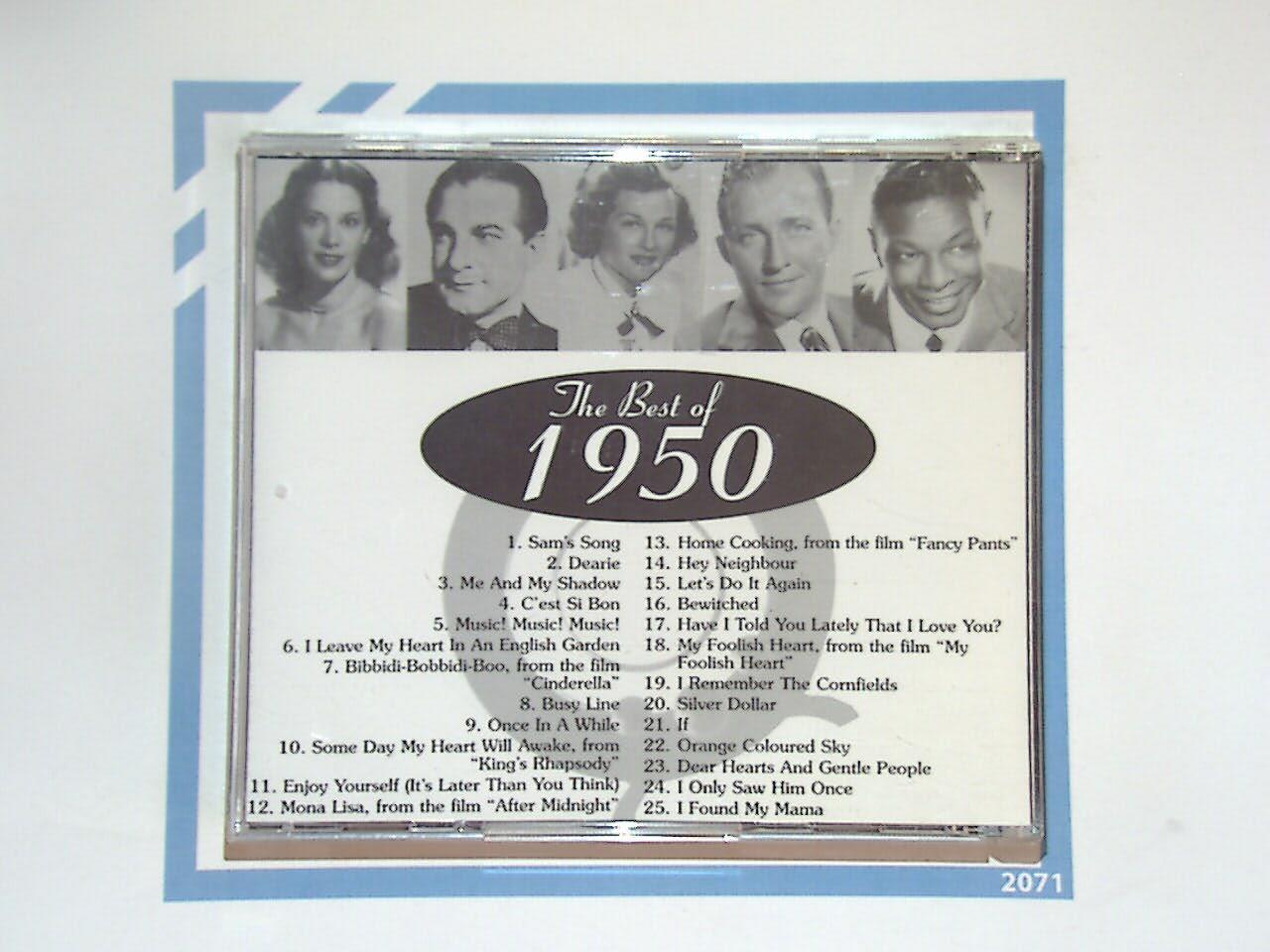 The Golden Age of Popular Song 1950 CD Mint