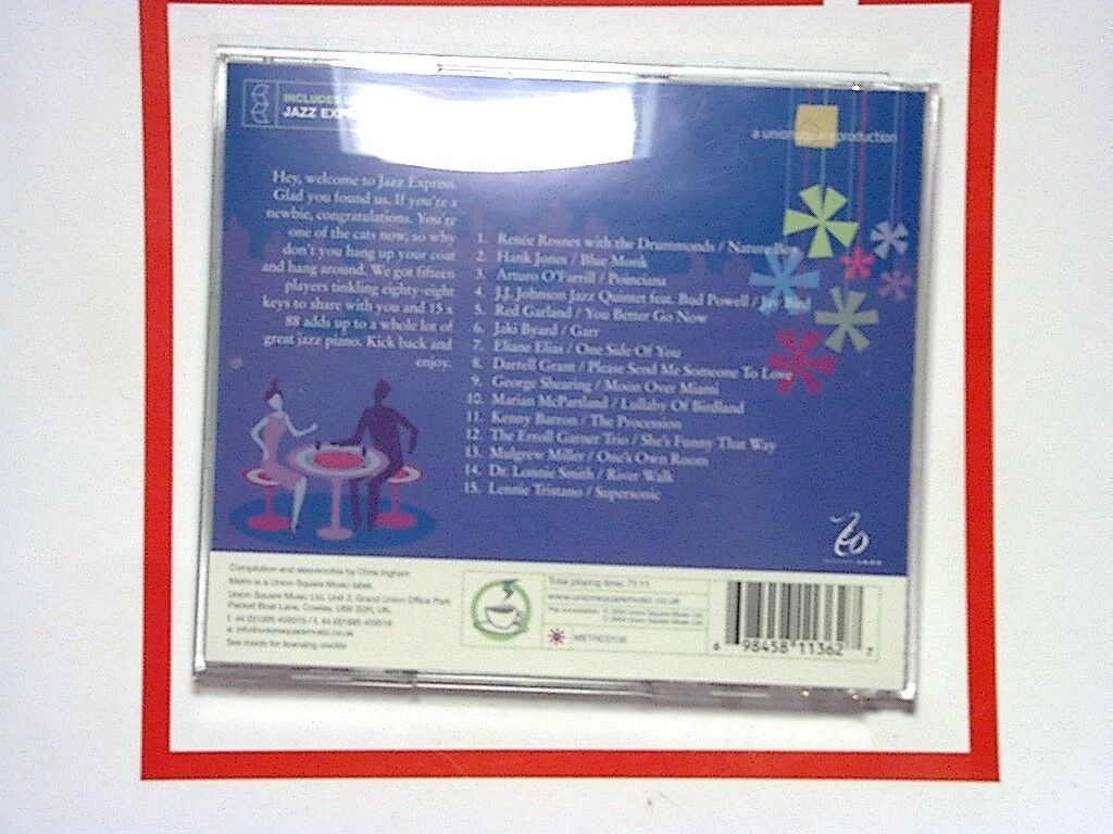 Various Artists 	Jazz Express Presents Piano Moods CD Mint