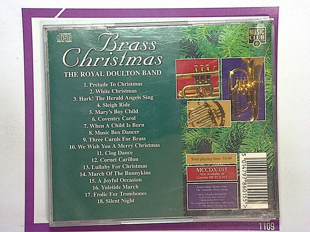 The Royal Doulton Band Brass Christmas CD Nr Mint