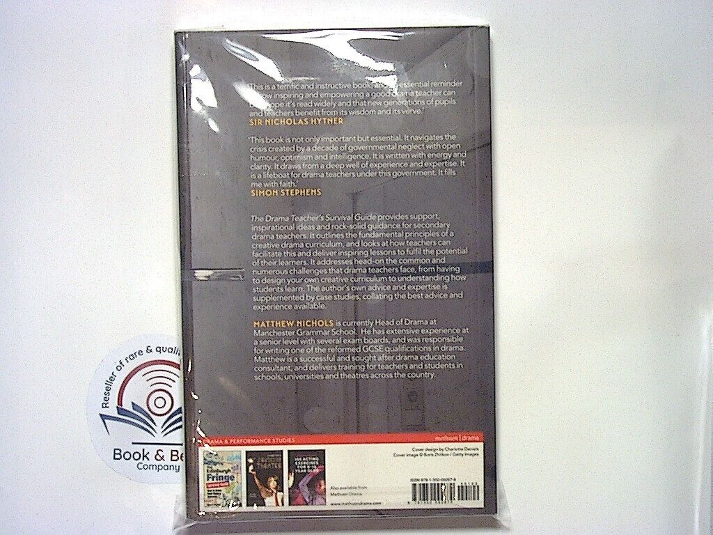 Matthew Nichols - The Drama Teacher's Survival Guide PB New