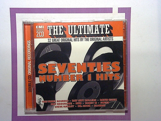 Various Artists  - The Ultimate Seventies Number 1 Hits 2 CD Mint