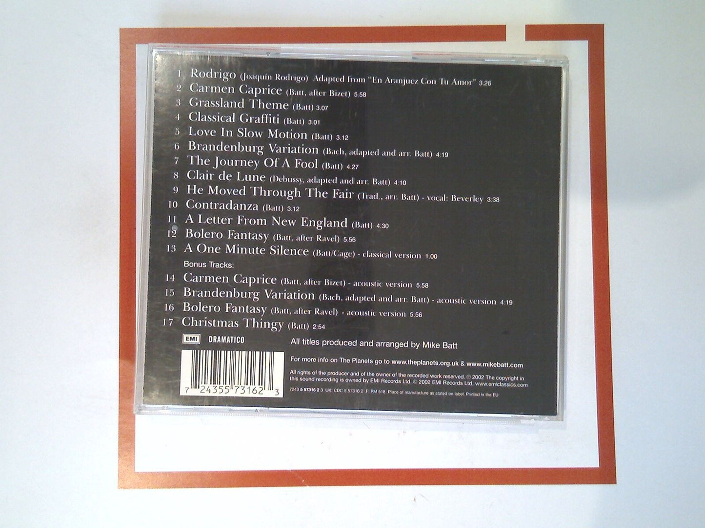 Planets - Classical Graffiti (2002) CD Mint