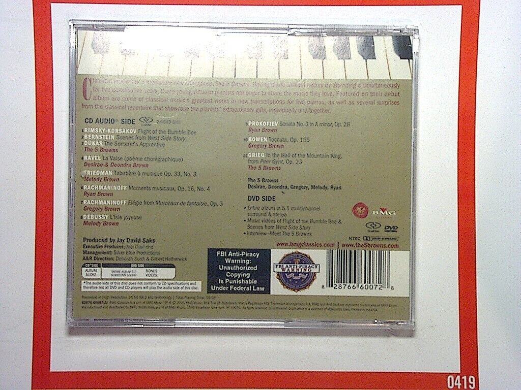 5 Browns - 5 Browns CD Mint