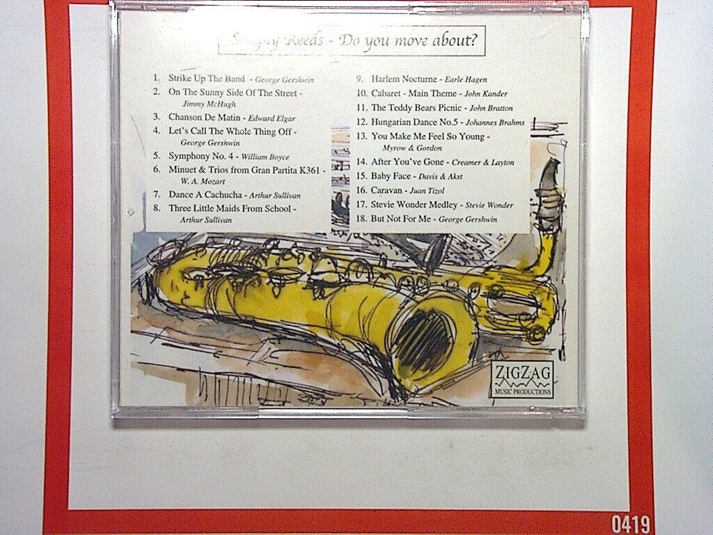 Simply Reeds Do You Move About CD VGC