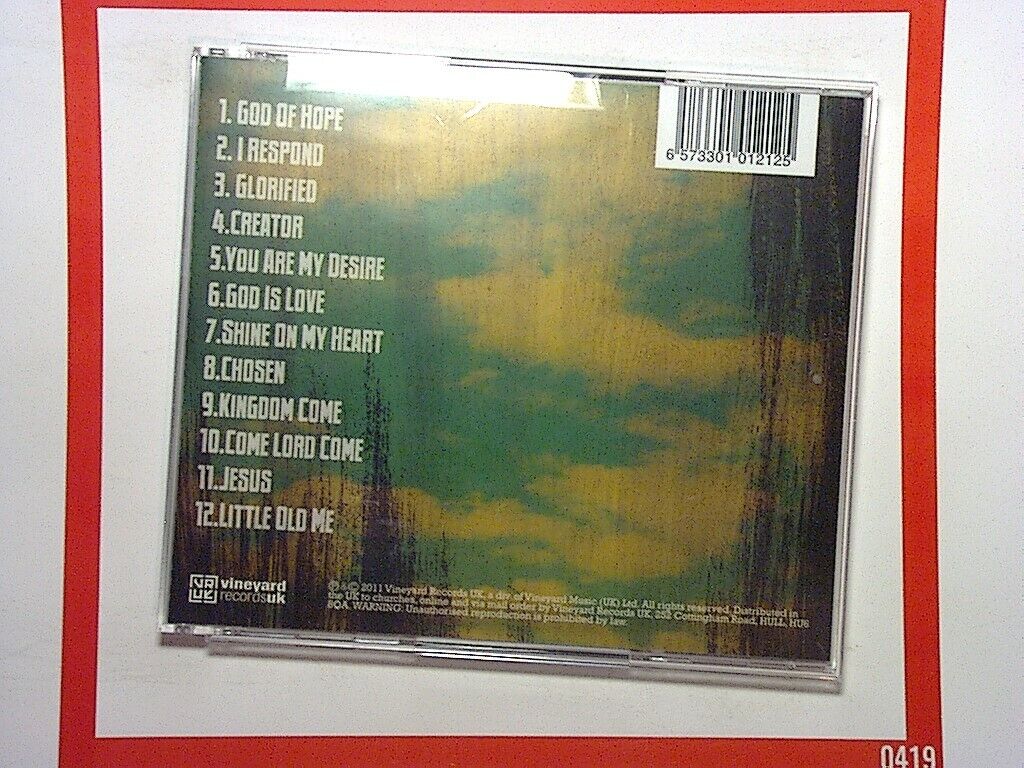 Vineyard UK Worship Creator: New Worship from North Ireland CD Mint