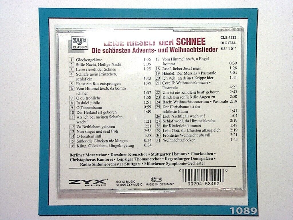 Various Composers	Leise Rieselt Der Schnee CD Mint (Gift Option)*