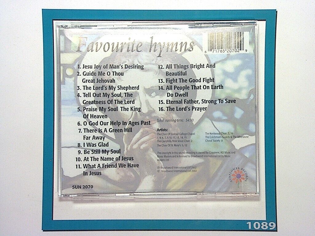 Various Choirs - Favourite Hymns CD Mint (Gift Option)*