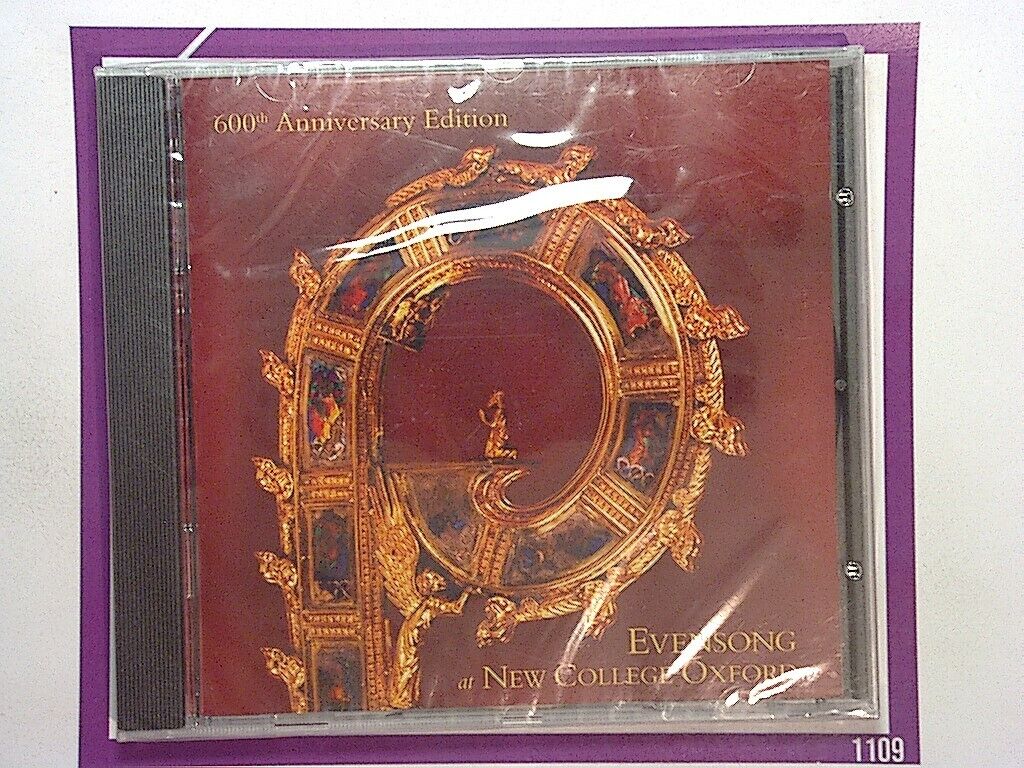 600th Anniversary Edition Evensong At New College Oxford CD New