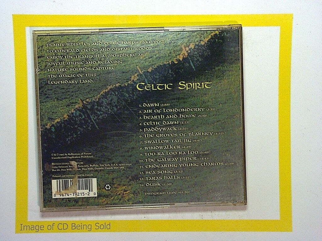 Reflectons of Nature Celtic Spirit CD Mint