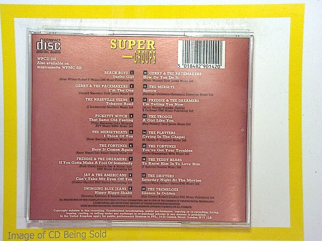 Various Artists - 60 s Super Groups CD Mint