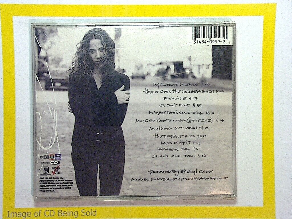Sheryl Crow Globe Sessions CD Mint
