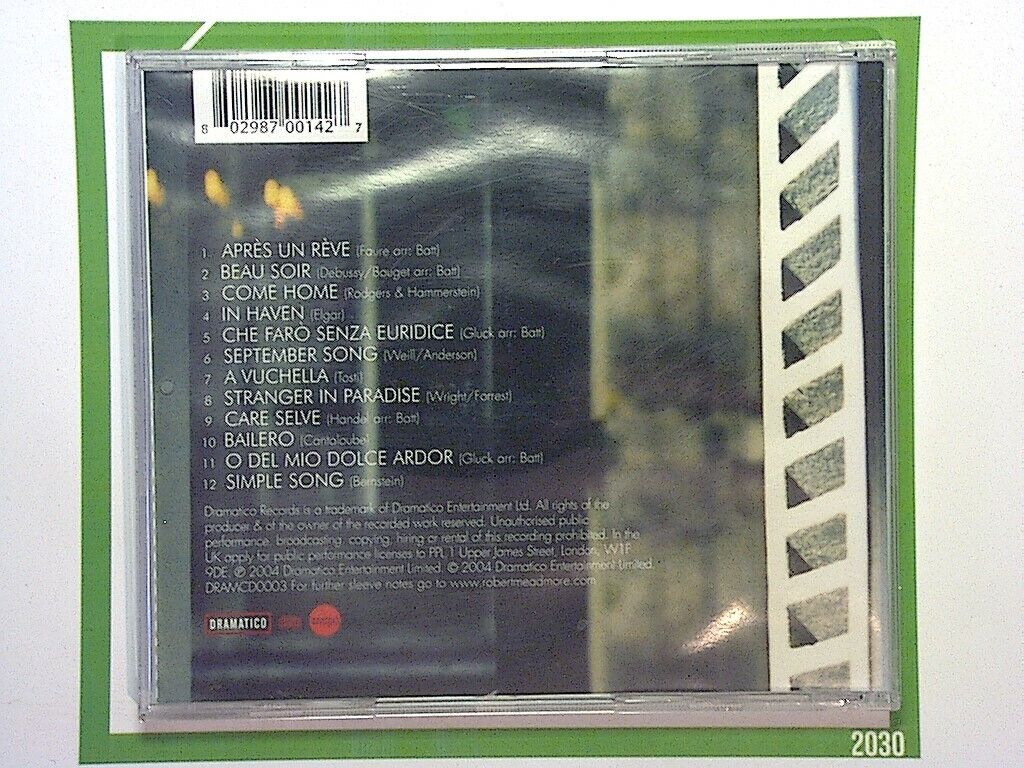 Robert Meadmore After A Dream CD Nr Mint