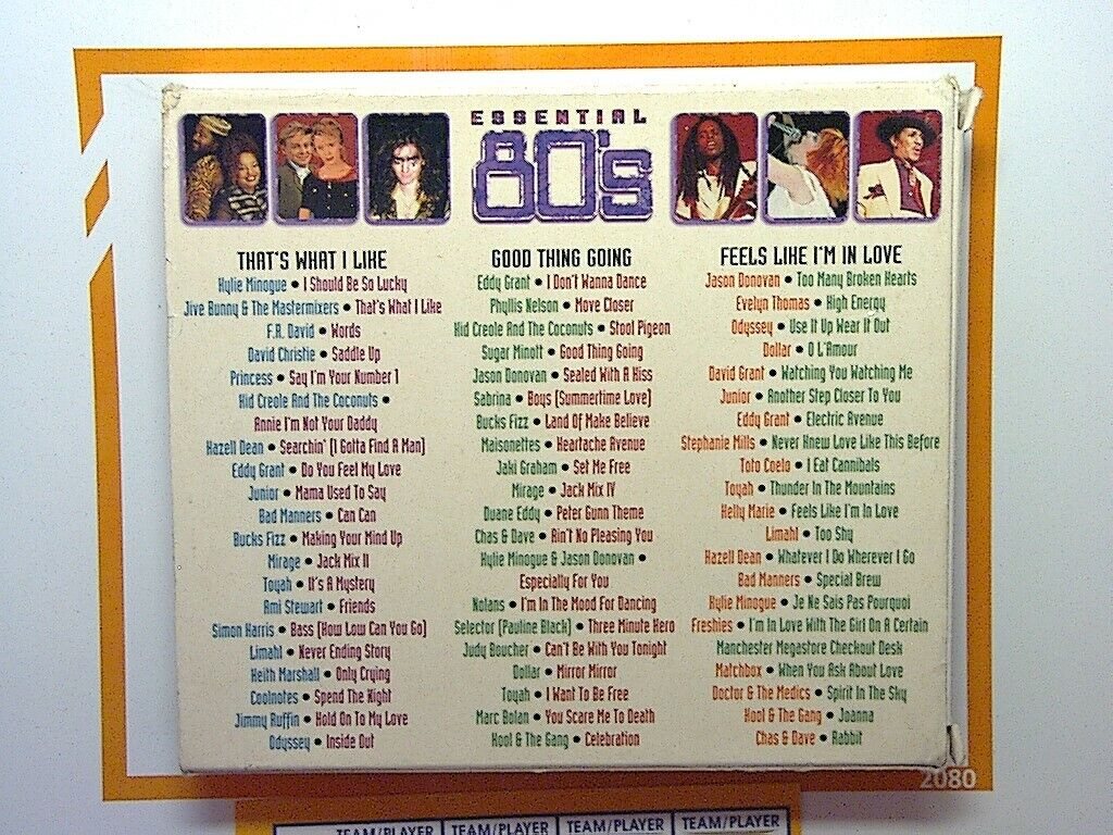 Various Artists Essential 80's 3CD Mint