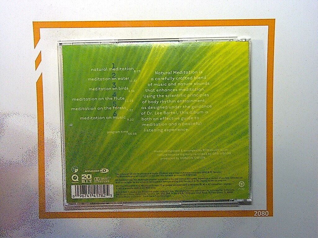 Ron Allen and Dan Gibson's Solitudes Natural Meditation CD Mint