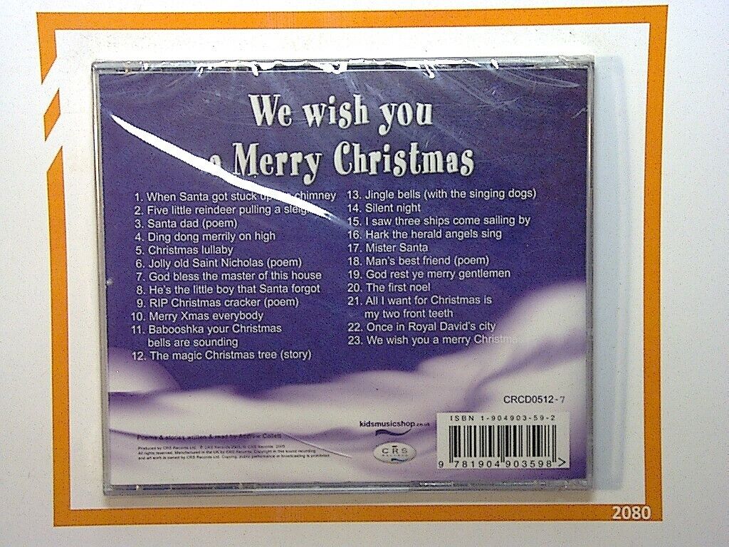 We Wish You a Merry Christmas (CRS) CD New & Sealed