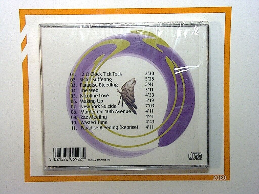 Raz Luke Bear Brown Paradise Bleeding New & Sealed