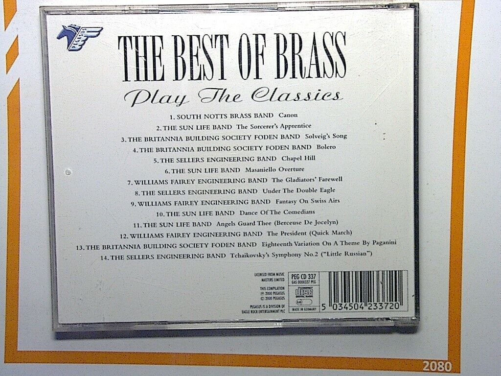 The Best Of Brass: Play The Classics, Various Artists CD Mint