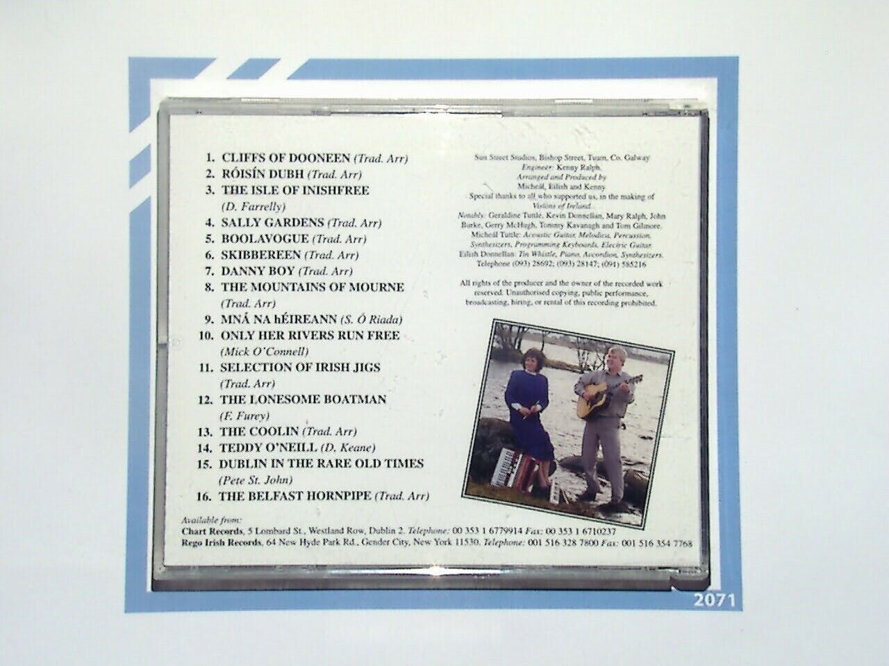 Micheal & Eilish Visions of Ireland CD Nr Mint