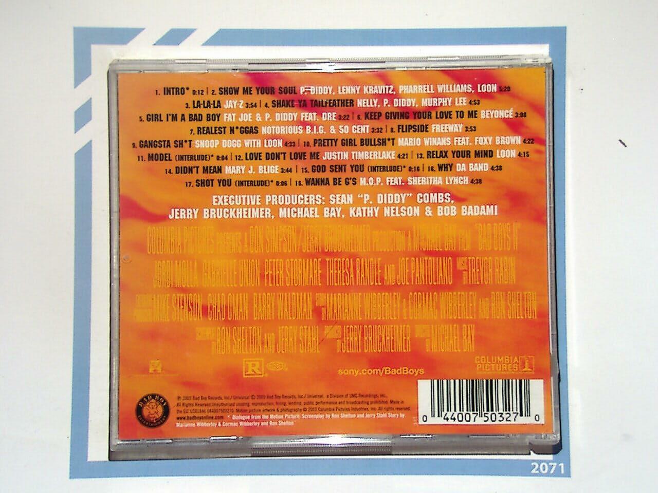 Various Bad Boys 2 II Original Soundtrack CD Mint